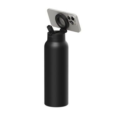 Logotrade promotional items photo of: RINGO Pro MagSafe® Waterbottle w Magnetic Booster Ring 710ML