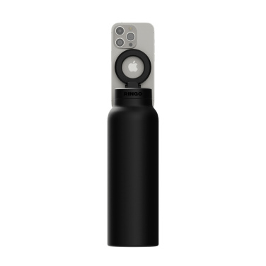 Logo trade promotional giveaways picture of: RINGO Pro MagSafe® Waterbottle w Magnetic Booster Ring 710ML