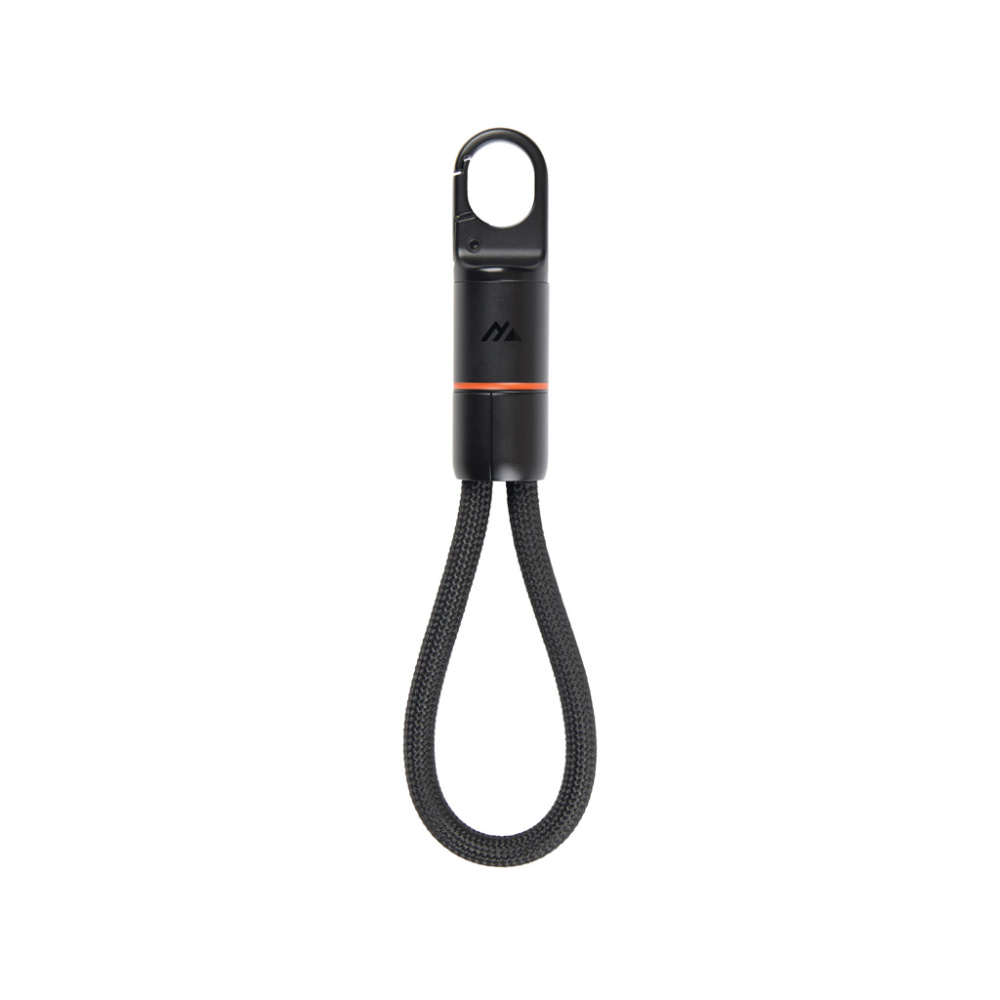 Logotrade promotional product picture of: Nordic Drift Everest USB-C 60W fast charging carabiner cable