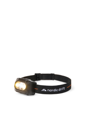 Logo trade promotional products image of: Nordic Drift Everest high performance dual battery headtorch