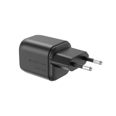 Logotrade promotional merchandise photo of: Urban Vitamin Livermore RCS recycled 100W GAN charger