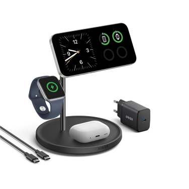 Logotrade promotional giveaway picture of: Anker MagGo Wireless Charging Stand (3-in-1 Stand)