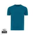 Iqoniq Sierra lightweight recycled cotton t-shirt, dark teal