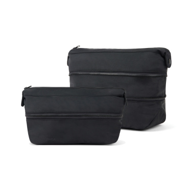 Logo trade promotional items image of: VINGA Baltimore Neo RCS expandable toiletry bag