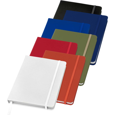 Logo trade promotional products image of: Spectrum A5 notebook with blank pages