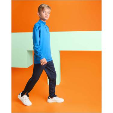 Logo trade corporate gifts picture of: Epiro long sleeve kids quarter zip sweatshirt