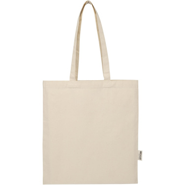Logotrade promotional merchandise photo of: Madras Blend 140 g/m² GRS recycled cotton tote bag 7L