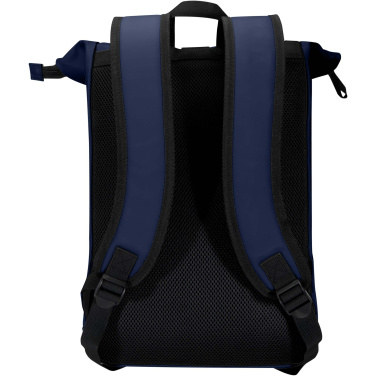 Logotrade promotional gift image of: Resi Plus 15" GRS recycled roll-top backpack 18L