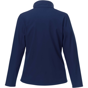 Logo trade corporate gift photo of: Orion women's GRS recycled softshell jacket