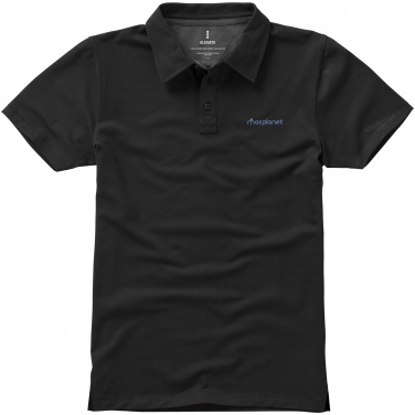 Logotrade reklaamtoote foto: Markham short sleeve polo, must