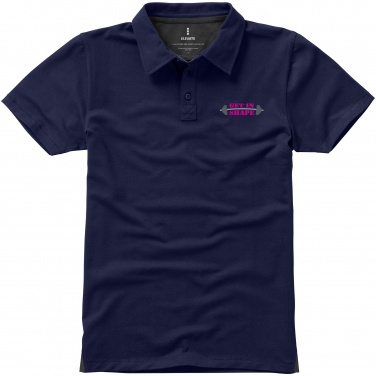 Logotrade firmakingi foto: Markham short sleeve ladies polo, tumesinine