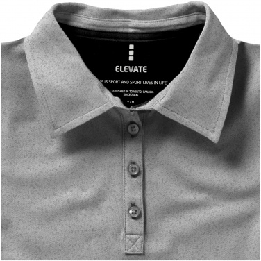 Logo trade reklaamkingid foto: Markham short sleeve ladies polo, helehall