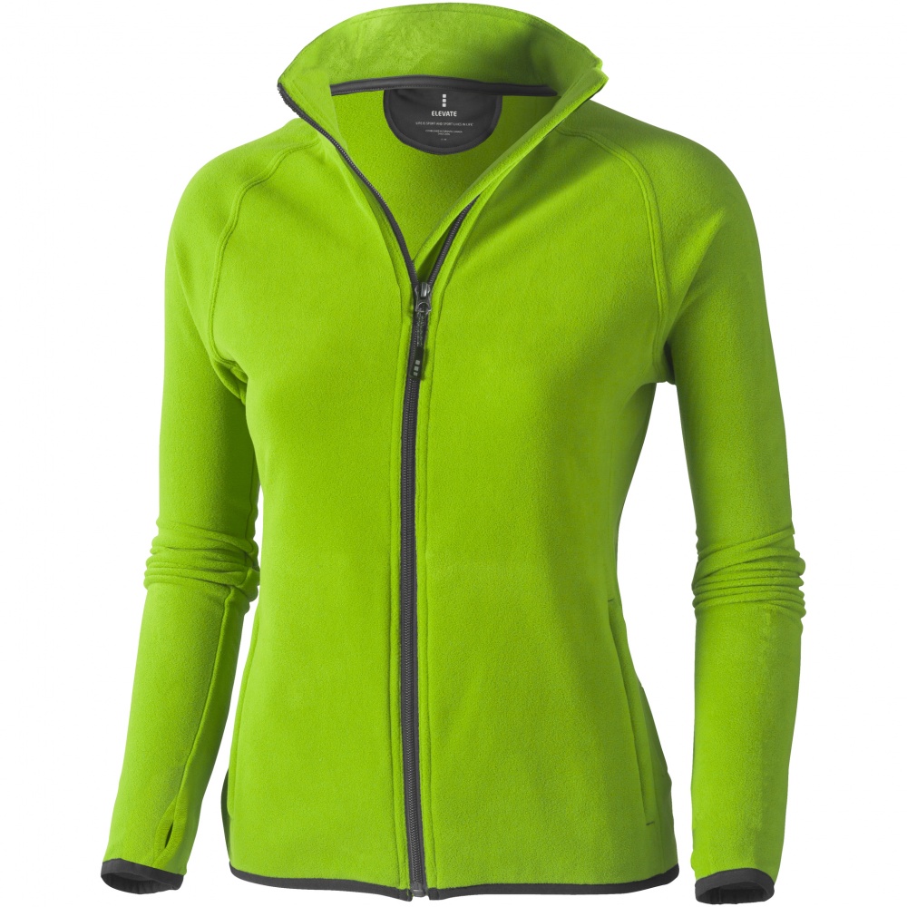 Logotrade meened pilt: Brossard micro fleece full zip ladies jacket