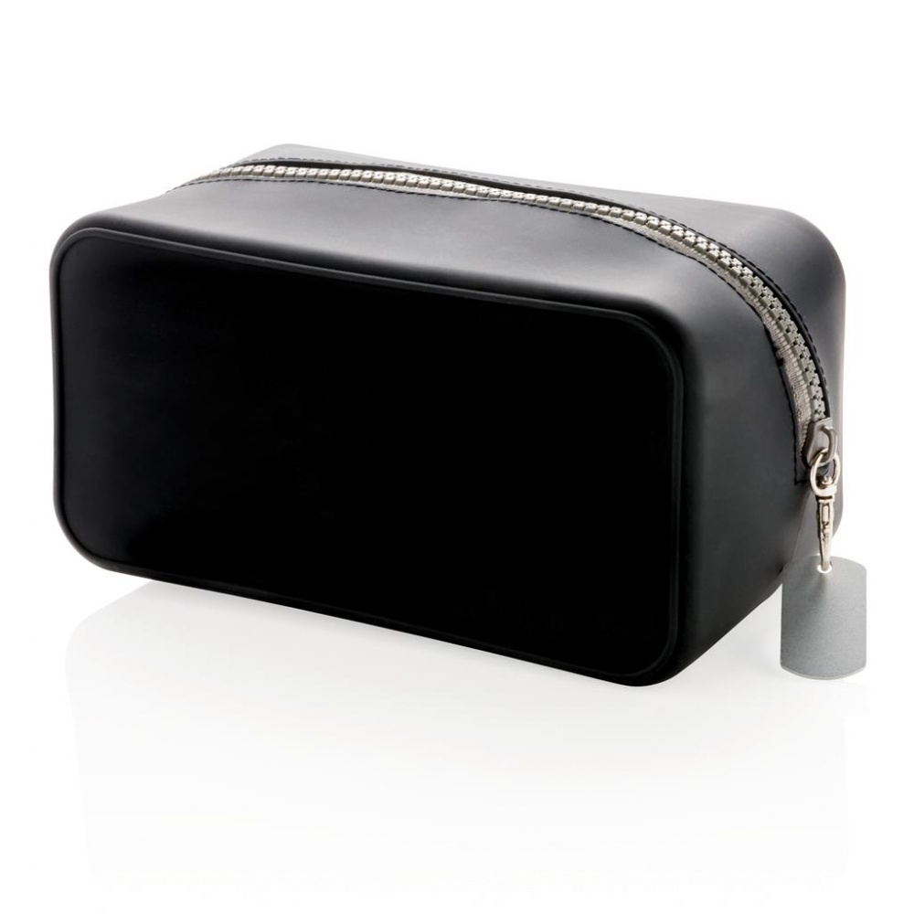 Logotrade meened pilt: Meene: Leak proof silicon toiletry bag, black