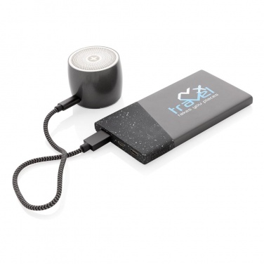 Logotrade ärikingitused pilt: Reklaamkingitus: Swiss Peak 5.000 mAh pocket powerbank, black