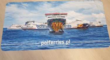 Logo trade firmakingi pilt: Mikrofiiber saunalina 70 x 140 cm ühel pool fototrükk