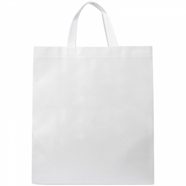 Logotrade firmakingi foto: Suur non woven bag, valge