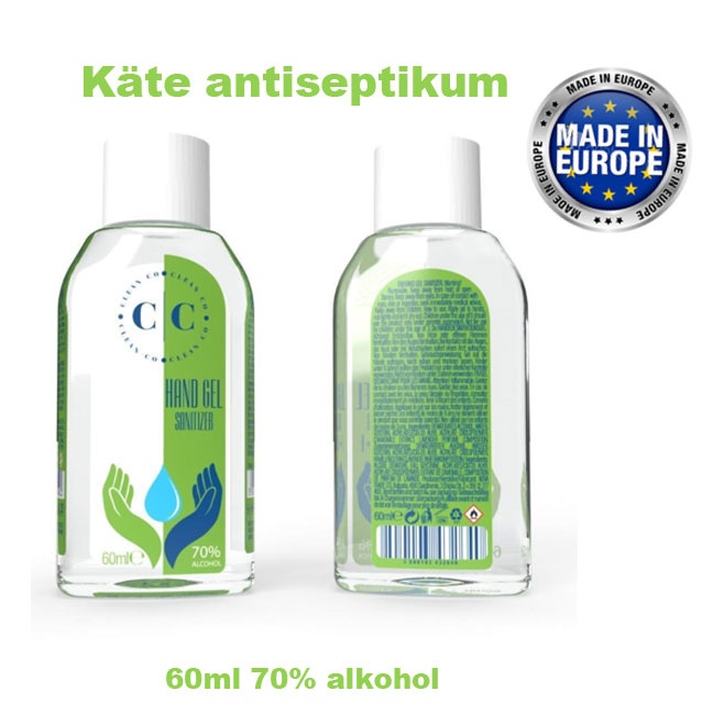 Logotrade ärikingitused pilt: Käte antiseptik, 60 ml