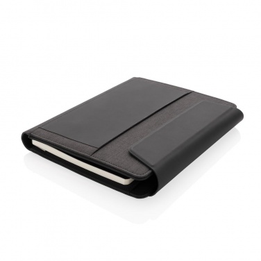 Logo trade ärikingituse pilt: Firmakingitus: Fiko wireless charging portfolio A5 with powerbank, black