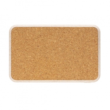 Logo trade ärikingituse pilt: Ärikingitus: Cork and Wheat 5.000 mAh pocket powerbank, brown