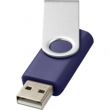 Logotrade reklaamkingitused pilt: Pööratav põhiline 16 GB USB-mälupulk