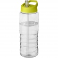 H2O Active® Treble 750 ml tilaga kaanega spordipudel, Läbipaistev / lubi