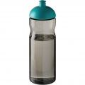 H2O Active® Eco Base 650 ml kuppelkaanega spordipudel, Süsi / Aqua