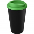 Americano® Eco 350 ml taaskasutatud materjalist tops, Ühtlane must/roheline