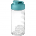 H2O Active® Bop 500 ml shakeri joogipudel, Vesisinine / Läbipaistev