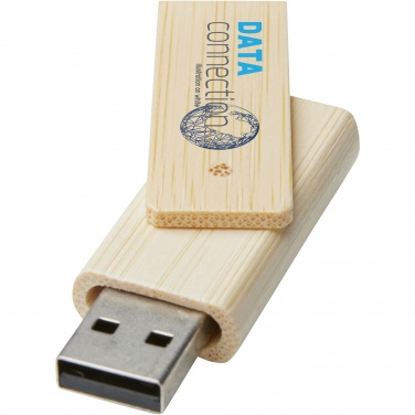 Logotrade reklaamkingitused pilt: Pöörake 4 GB bambusest USB-mälupulka