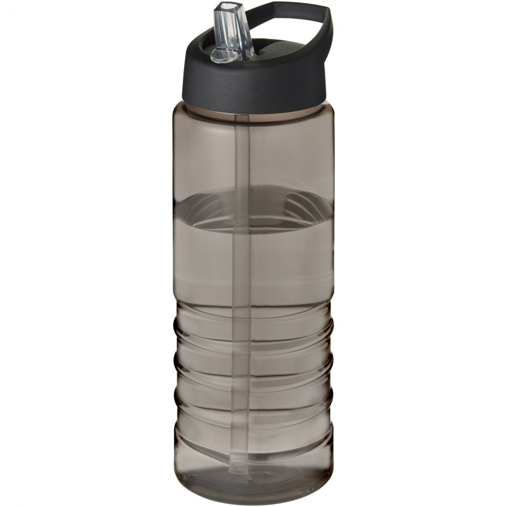 Logotrade ärikingituse foto: H2O Active® Eco Treble 750 ml tilaga kaanega spordipudel 