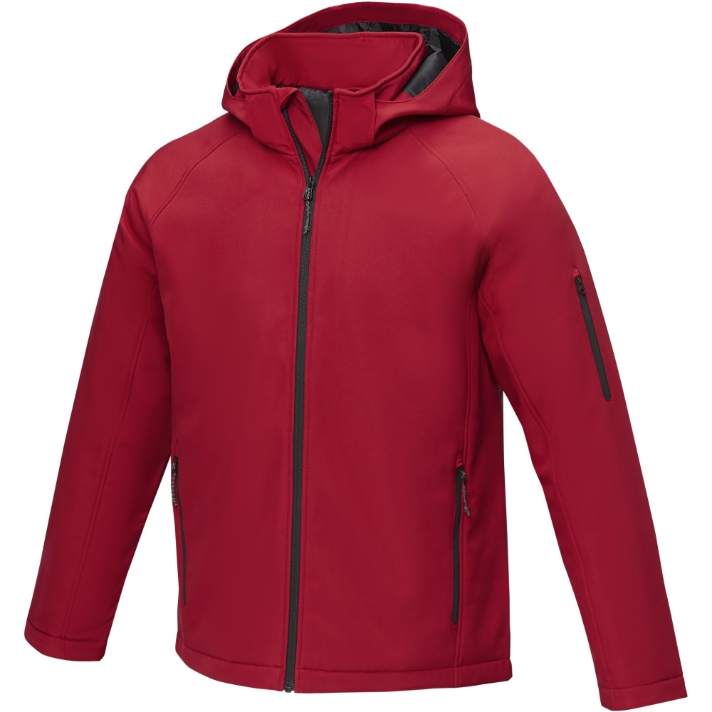 Logotrade reklaamtoote foto: Notus meeste polsterdatud softshell jope