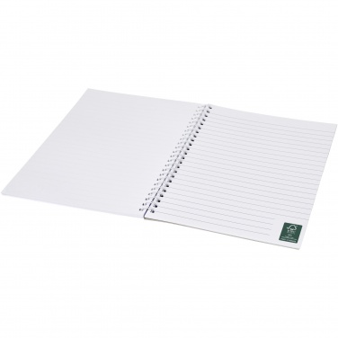 Logo trade ärikingituse pilt: Desk-Mate® A5 spiraalmärkmik personaliseeritud trükiga