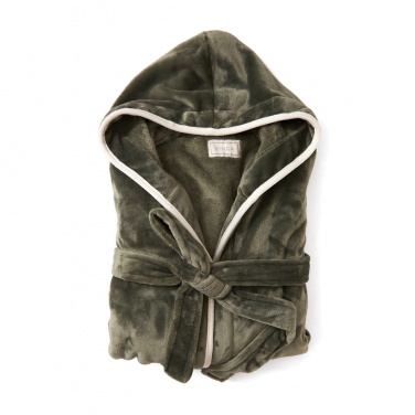 Logo trade meened foto: VINGA Louis luksuslik plüüsist hommikumantel, suurus S-M