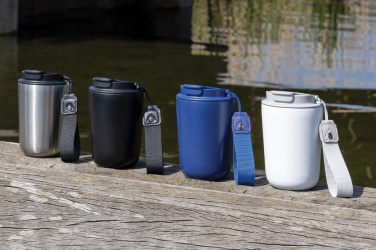 Logotrade reklaamkingi foto: Cuppa RCS terasest vaakum termoskruus koos randmepaelaga