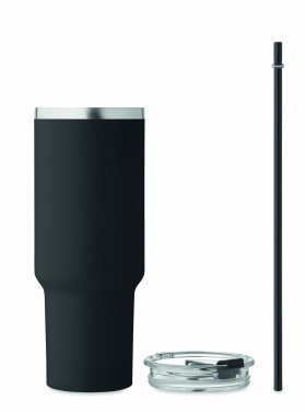 Logotrade reklaamtoote foto: Suur roostevabast terasest termoskruus, 1200 ml