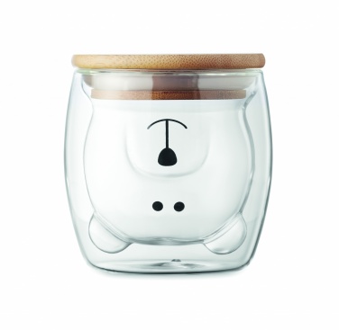 Logo trade reklaamkingi pilt: Kaheseinaline borosilikaatkruus