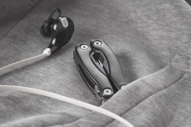 Logo trade firmakingi pilt: Kokkupandav mitme tööriistaga nuga