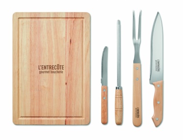 Logotrade meene foto: Komplektis 4 BBQ grillimistarvikut