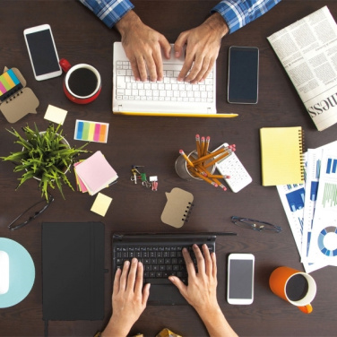 Logotrade reklaamkingi foto: Sametiste kaantega A5 märkmik Kiel