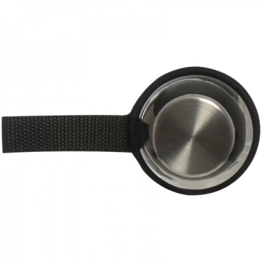 Logo trade reklaamkingi pilt: Klaaspudel Klagenfurt roostevabast terasest korgiga 500 ml