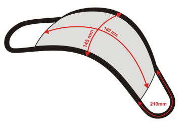 Logo trade ärikingituse pilt: MARS PRO puuvillane mask (suurus L) tasku ja HEPA-filtriga 1570165