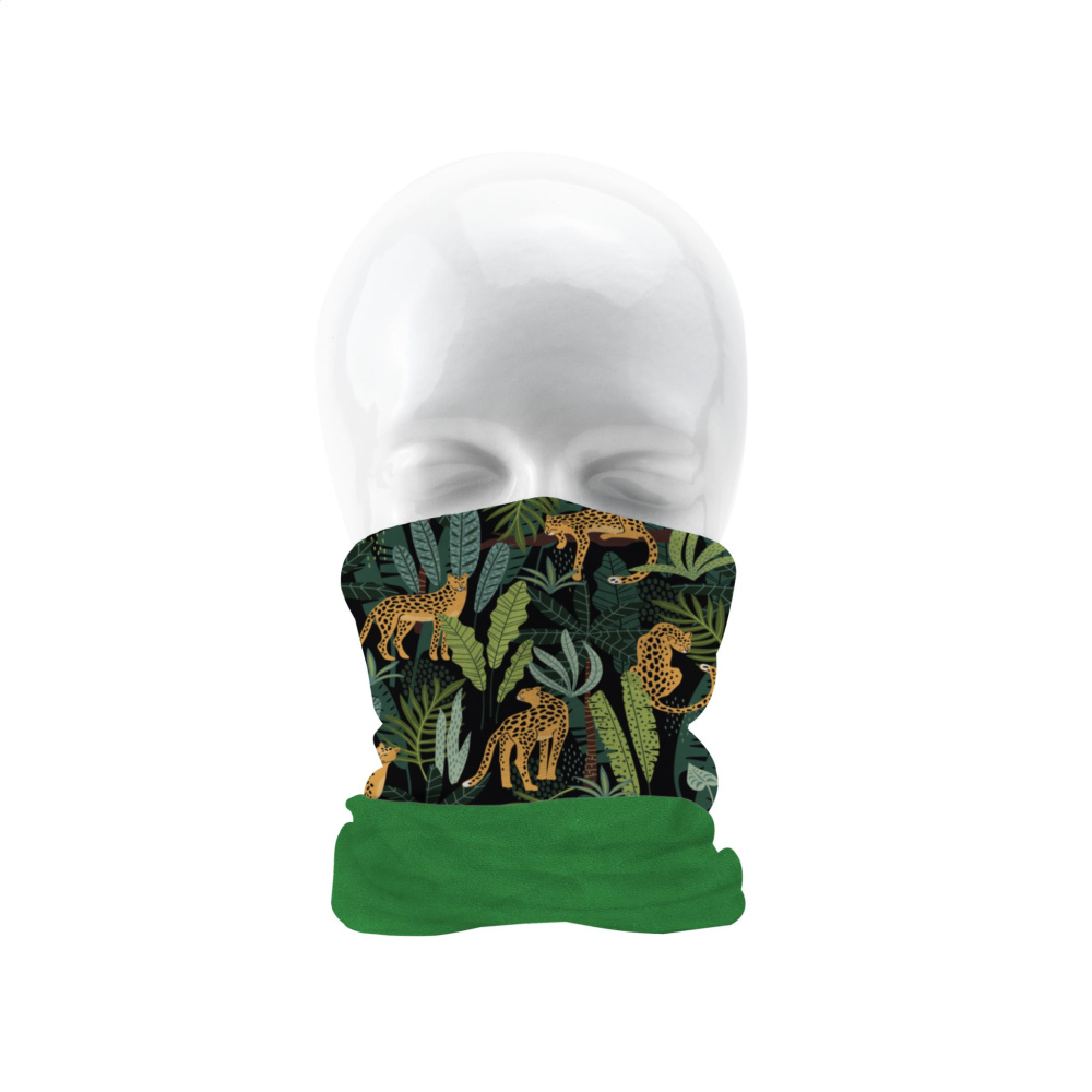 Logotrade firmakingi foto: Fliisist voodriga multifunktsionaalne torusall