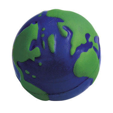 Logotrade meene foto: StressGlobe Ø 6,5 cm stressipall