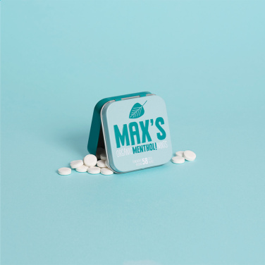 Logotrade reklaamtoote foto: Max's Mints mentooliga pastillid