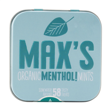 Logo trade reklaamkingituse pilt: Max's Mints mentooliga pastillid