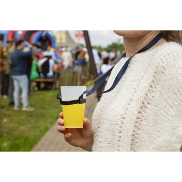 Logotrade meene foto: Sublimatsioontrükiga RPET 1,5 cm pael - topsihoidja