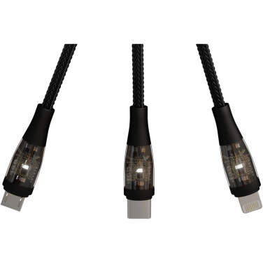 Logo trade ärikingitused foto: SCX.design C50 5-ühes kiirlaadimiskaabel 100W/5A