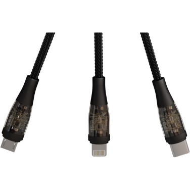 Logotrade meene foto: SCX.design C50 5-ühes kiirlaadimiskaabel 100W/5A