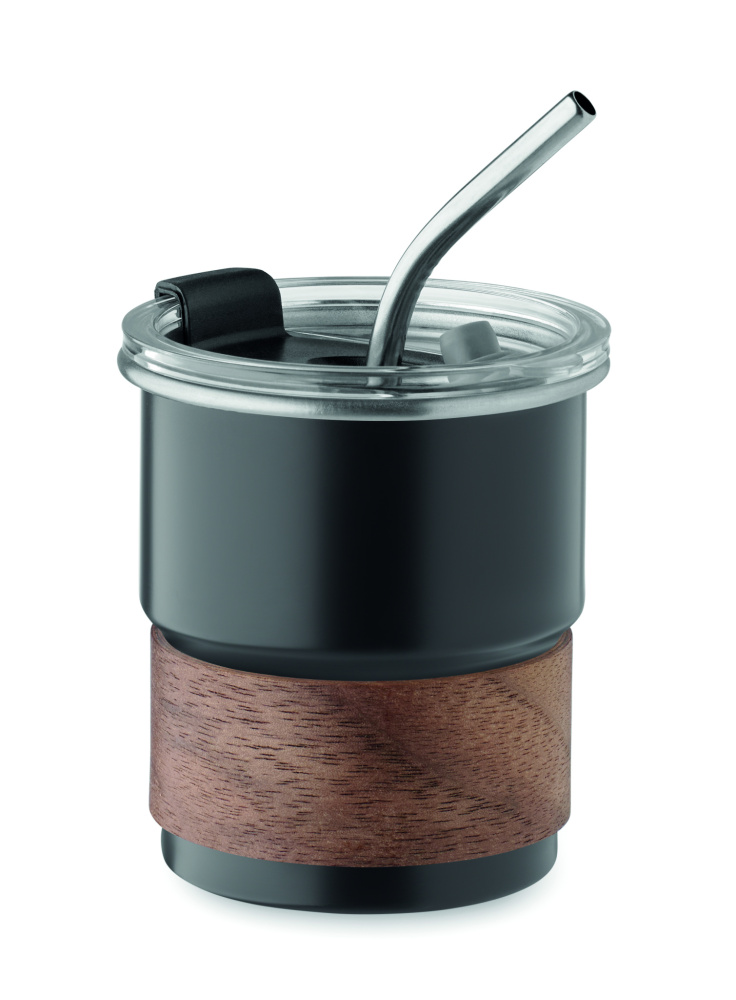 Logo trade reklaamkingituse pilt: Akaatsiast roostevaba termoskruus, 260 ml